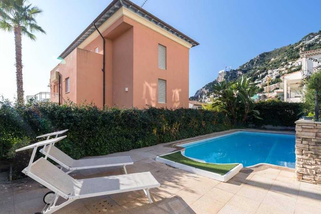 Villa Rocky - Luxury 3Br Apt In Liberty Villa.Pool,Garden,Wifi Roquebrune-Cap-Martin Exterior foto